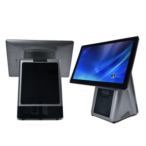 15.6 Inch All In One Touchscreen POS Monitor With 80mm Printer HD VGA USB RJ45 Interfaces