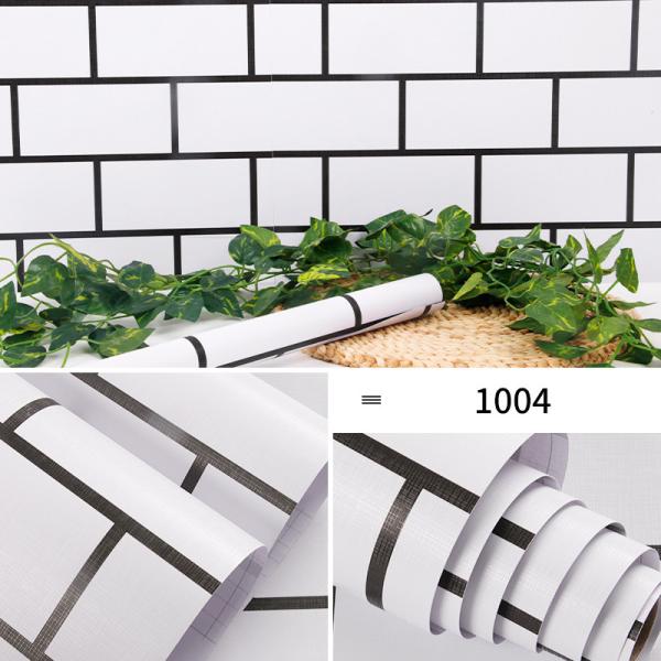 Stripes Plaid Customised Wall Sticker 10m Vinyl Peel & Stick Wallpaper