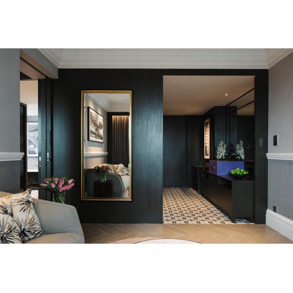 Наборы спальни грецкого ореха темного цвета квартиры деревянные полные