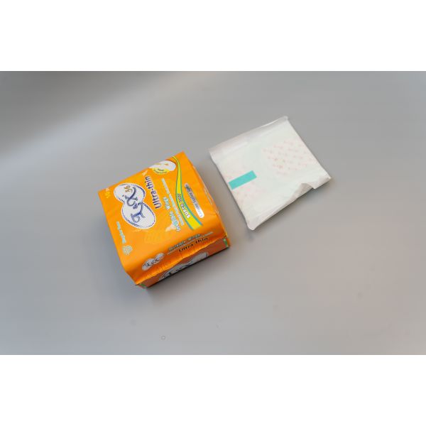 Soft and Skin friendly feminine menstrual pad ensuring leak proof protection and softness ideal for sensitive skin types