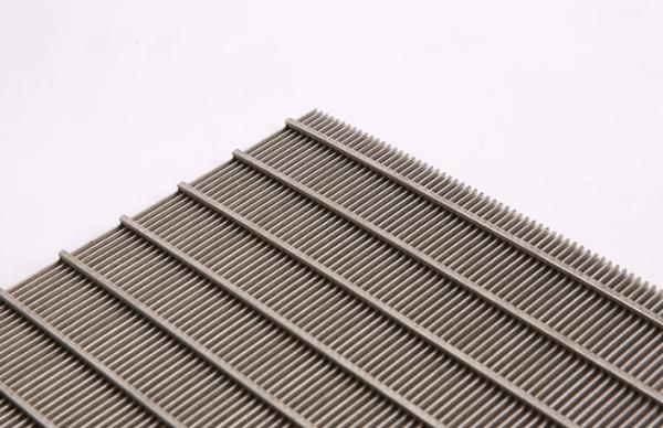 Stainless Steel Wedge Wire Screen Filter Panel with Continuous Slot