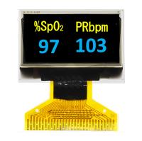 Dual Color Amarelo+Azul 0,96 polegadas Display OLED fino Interface SPI