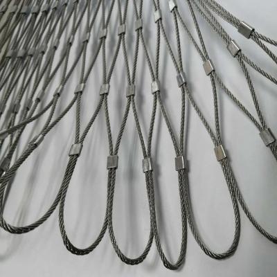 30 x 30mm 10m/ロール ステンレス鋼 ロープの網の保護の動物園の塀