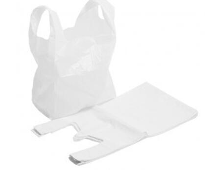 High Quality Printing HDPE and LDPE plastic t-shirt bag on roll