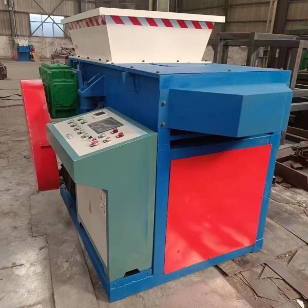 Wooden Case Plastic Shredder Machines/Waste Plastic Recycling Machine for in