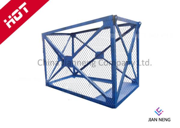 Deep Excavation Pier Steel Ladder Cage Scaffolding Safety Step Ladder Cage