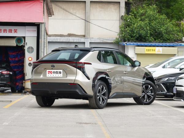Hot selling Medium SUV electric car TOYOTA bZ4X with reversing camera high speed 160km/h FWD vehicle 18 inches tires in stock