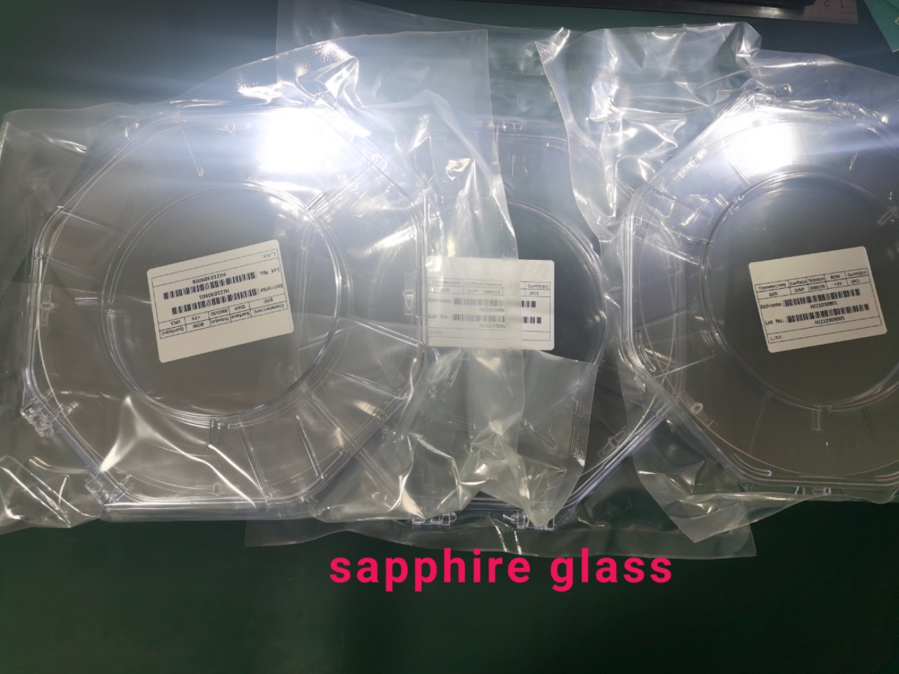 Вафля сапфира диаметра 200mm 8inch DSP для эпитаксиальной вафли сапфира окна 8inch сапфира