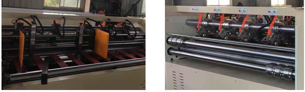 Belt Feeder Slitter Scorer Machine , Slitter Scorer Corrugated Easy Installation