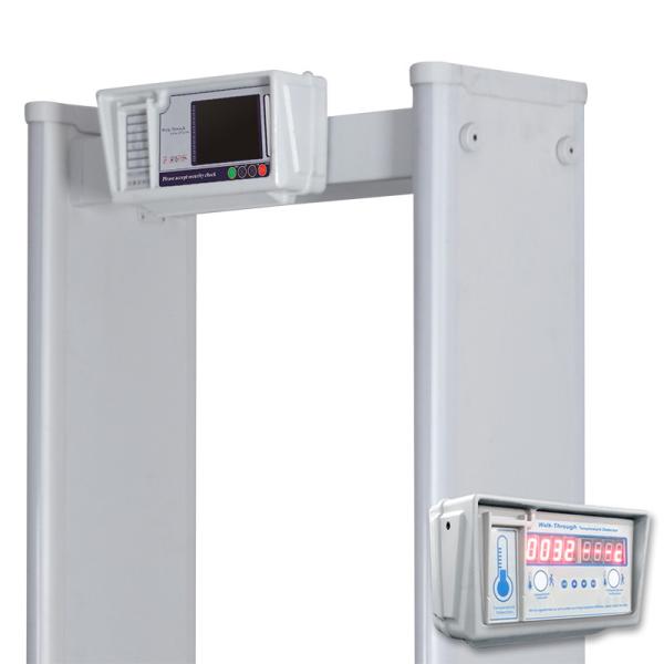 5.7 inch LCD Display Walk Through Fever Detector Temperature Measure Gate