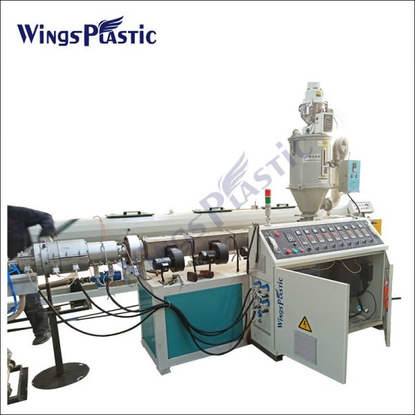 Plastic PE PPR Pipe Extrusion Machine Line For Single Screw 20-110mm Or Customized Tubing Production