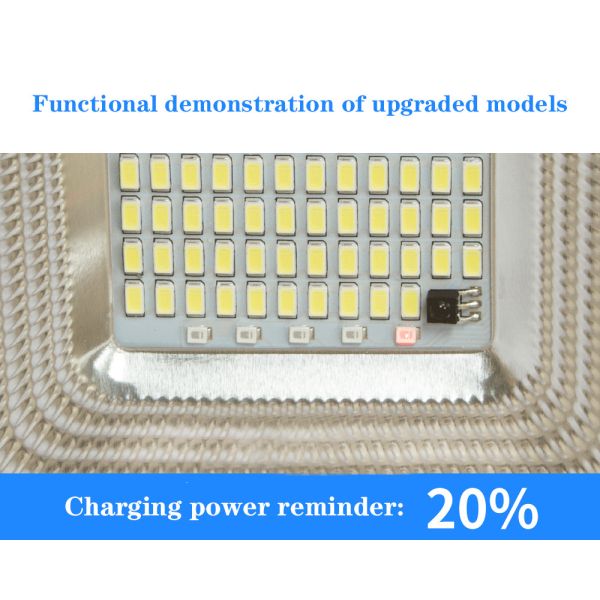 Ip65 10w 20w 300w Lumière solaire de rue Automatique Lumière solaire de rue Résistance aux intempéries