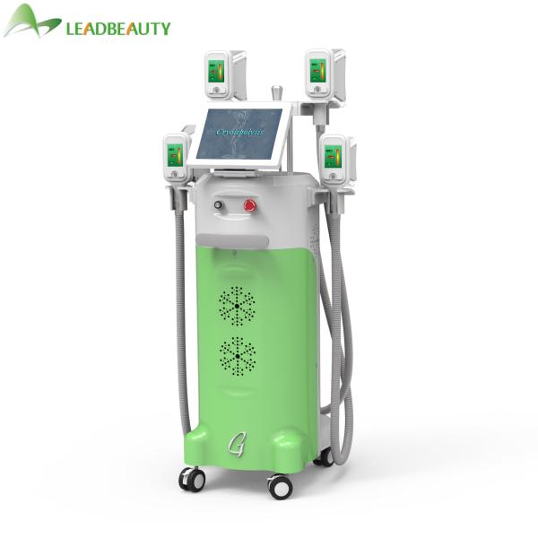 Newest 360 degree 4 handles face body lipo sculpting solution cryolipolysis slimming machine