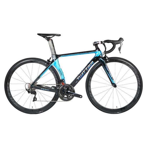 Yellow Lightweight Road Bike Holographic Colors Frame For Professional Adults