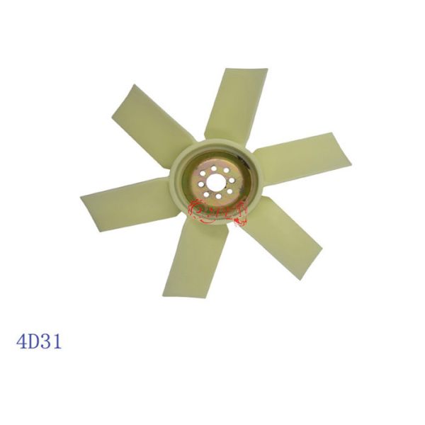6 blade 8 holes 4D31 Excavator Part cooling radiator fan Engine Fan