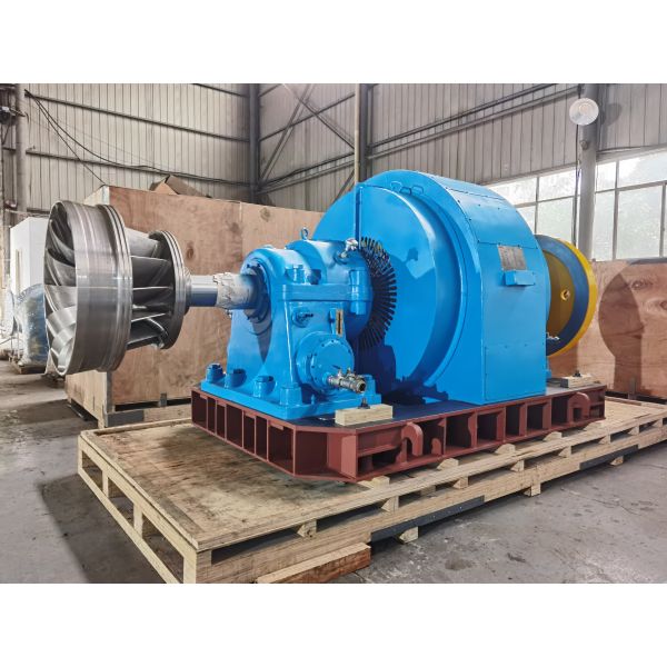 Customized Water Turbine Generator with 85% - 95% Efficiency and 200kw-20mw Power Output Featuring Automatic Voltage Regulator (AVR)