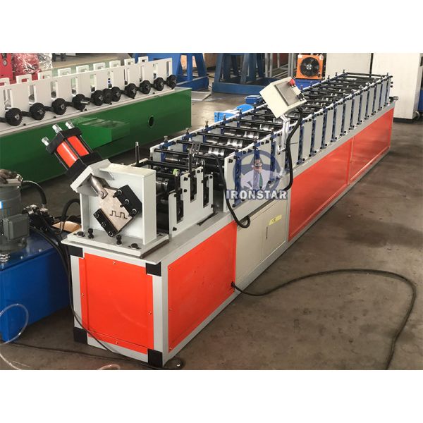 “M Shape Shutter Door Roll Forming Machine Galvanized Steel Door Making Equipment quipment ” ”