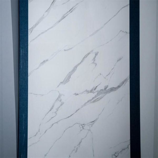 Glazed Polished Surface Sintered Stone Slab Porcelain Floor Tiles Acid Resistant