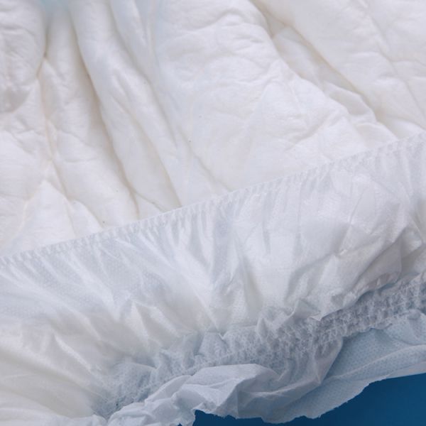 Printed Absorbent Incontinence Diapers for Adults Large Size Cotton Nappies