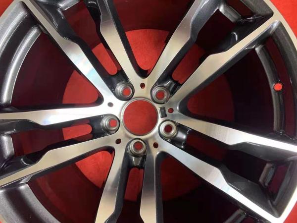 Glossy Bmw X5 Lightweight Alloy 5x120 Wheels 20 Inch 5 Double Spokes