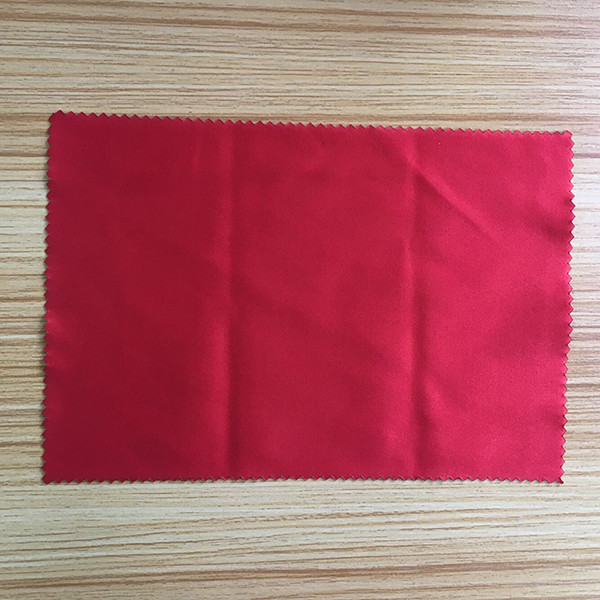 8 * 15 Cm Microfiber Cleaning Cloth , Printed Logo Lens Cleaning Cloth