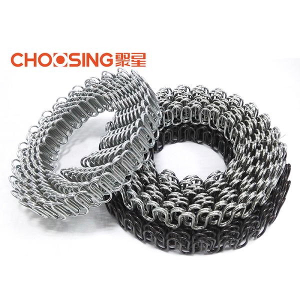 Long Wire Zig Zag Springs 120 Feet Standard Arc Upholstery Sinuous Spring 3.8mm In Roll