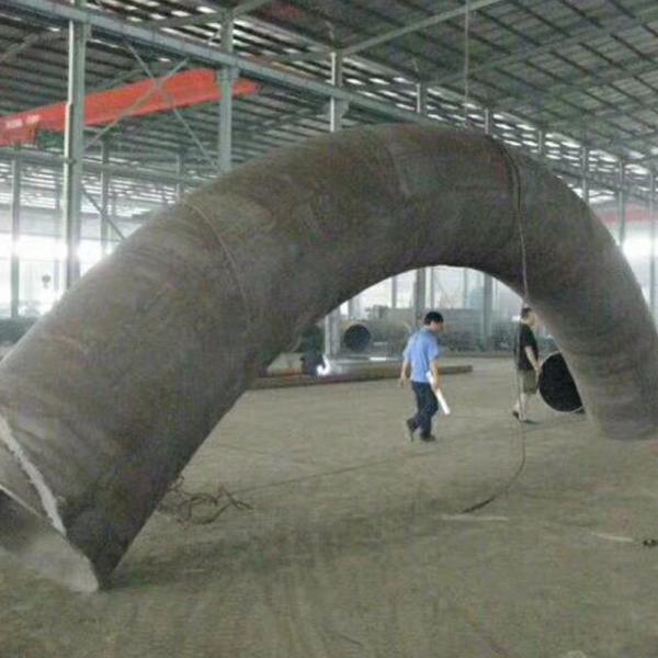 AS / NZS 1163 Steel Pipe Fittings C350L0 12.7MM Hot Bending  For BRIDGE PROJECT