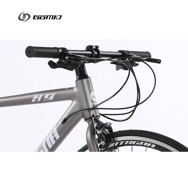 GOMID Simulated Carbon Fiber Racing Bike Hybrid Alloy Road Bicycle with Sealed Bearing Bottom Bracket