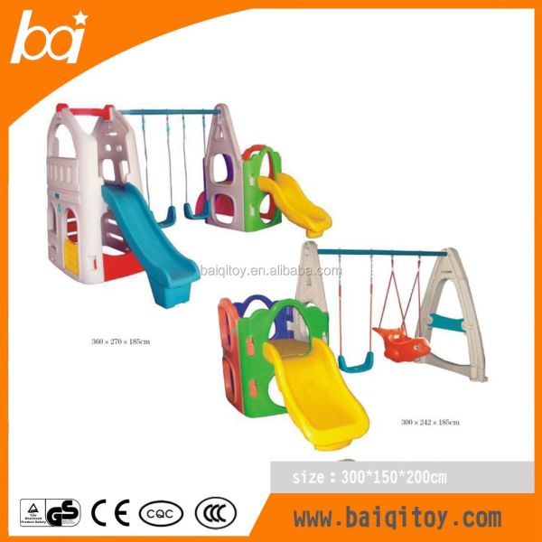Playground Plastic Playhouses Commercial Kids Outdoor Playground Equipment for Sale