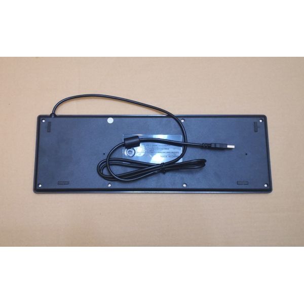 Black ABS Industrial Keyboard Mouse 89 Keys With Dupont USB Scissor Switch