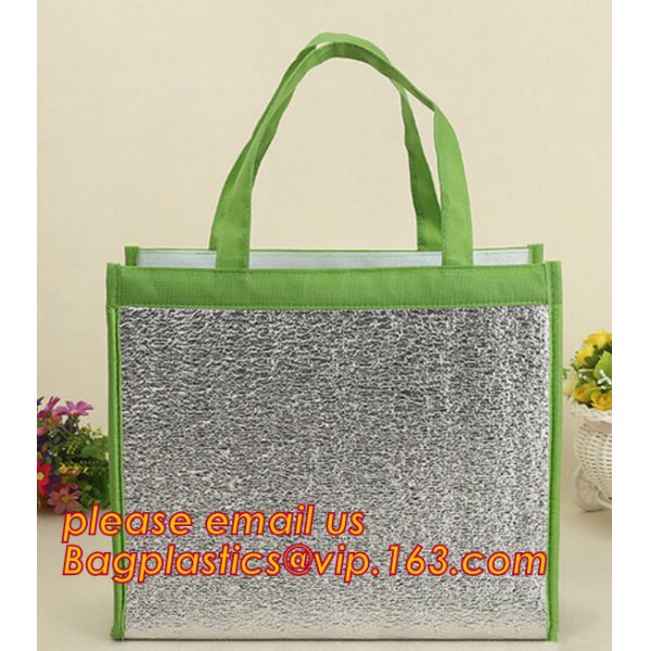 thermal insulation 600D polyester cooler tote bag,Aluminum foil cold thermal insulation shoulder cooler bag bagease pac
