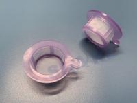 Estripador de células de 40um roxo com malha de nylon para tubos de células-tronco de 50 ml