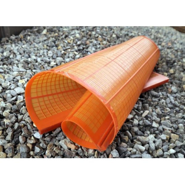 PU High Performance Fine Mesh Screen with 0.075-0.18mm Aperture, 32%-42% Open Area, and Longer Wear Life