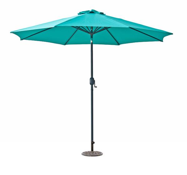 Wind Resistant Crank Sun Parasol 3M Garden Aluminum Frame