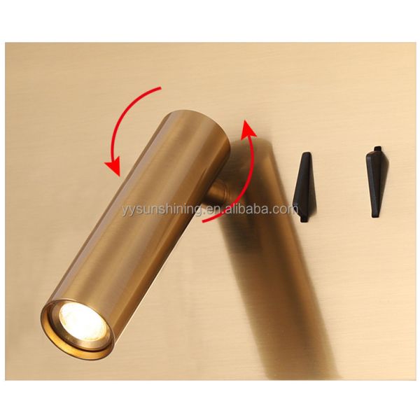 Corridor Stair LED Wall Bracket Light with Backlight and Spotlight Tube
