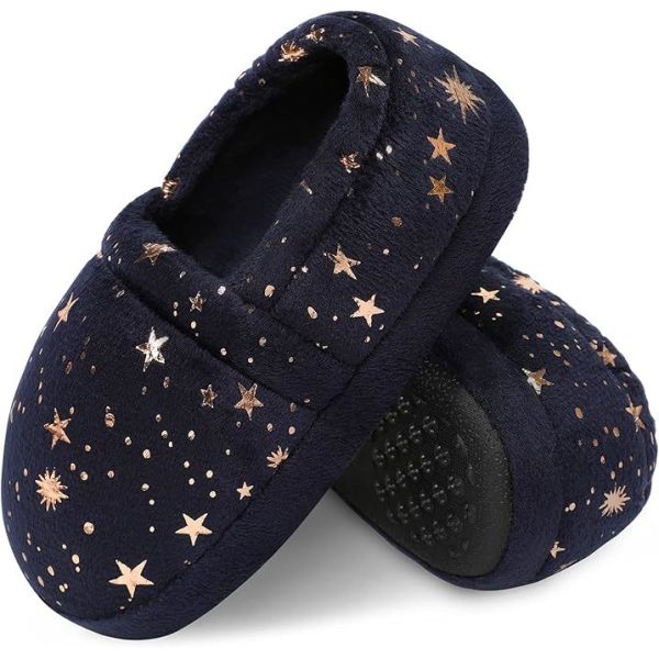 Marque personnalisée Stars Style Kids Chaussures d'intérieur avec éclat dans le noir Des modèles classiques