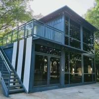 Construisez rapidement une maison mobile préfabriquée moderne de luxe préfabriquée 20 pieds maison de conteneurs pour bureau à domicile avec meubles et salle de bain