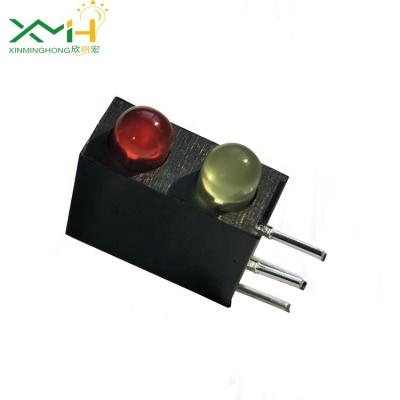 Assembly 0.06w 620-630nm/590-595nm Red Yellow LED 2lm LED Diode With LED Holder