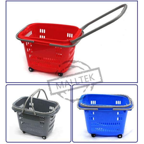 Outdoor Indoor Mini Shopping Baskets With Handles High Volume 70 Liters