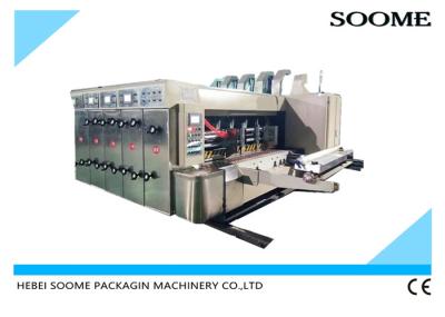 Automatic Digital 3 Color Flexo Printing Machine For Corrugated Carton Box