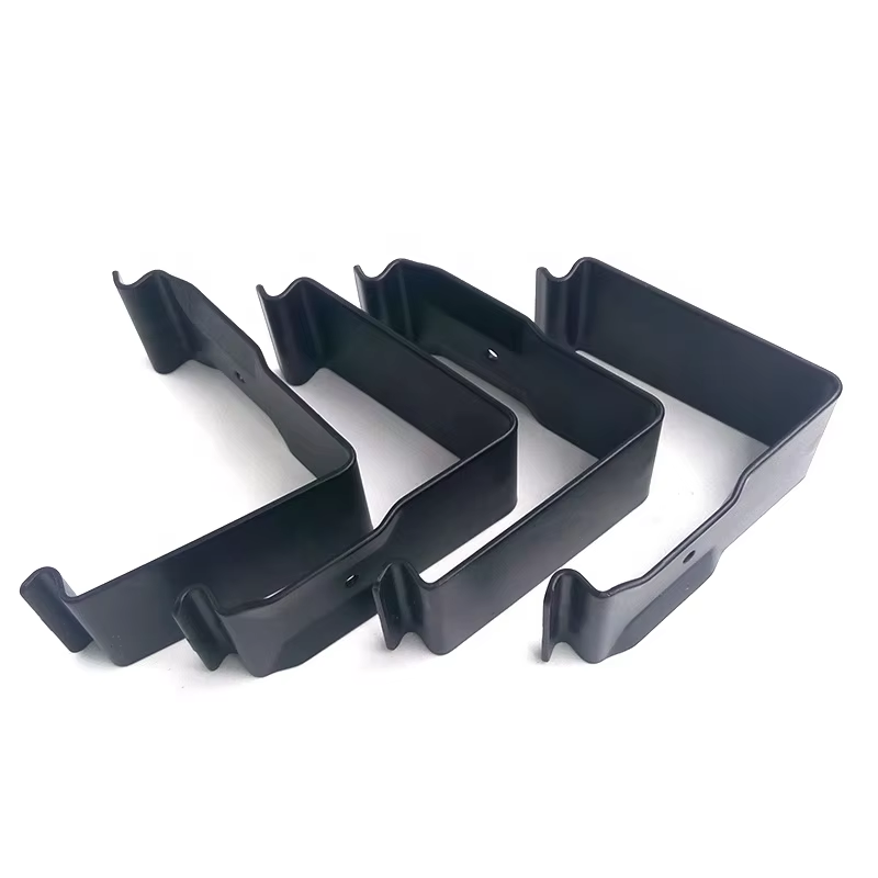 Black E Coating Carbon Steel Reusable Spring Crate Clips Metal Sheet Fabrication for Wooden Crates