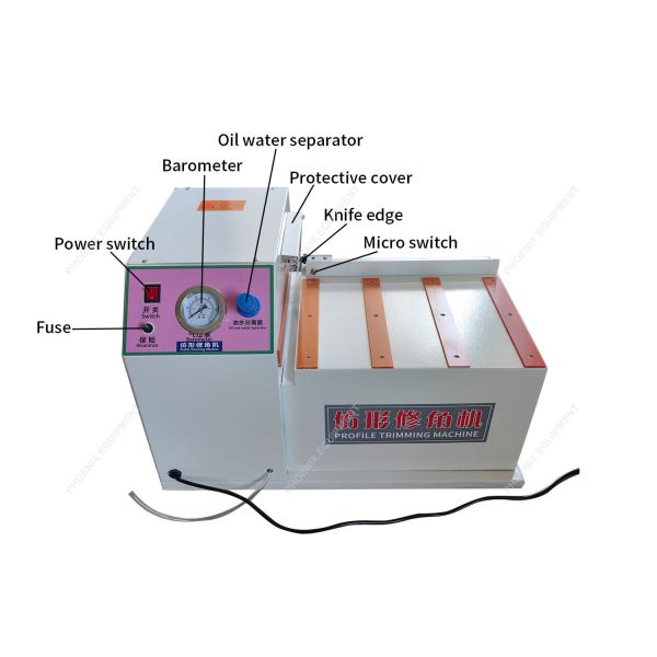 220V/50HZ Woodworking Edge End Round Corner Trimming Machine for Furniture Production