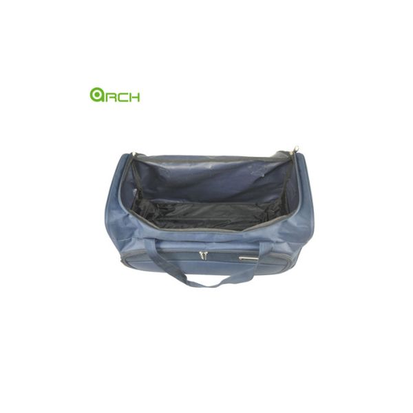 Rolling Luggage Bag 600d Polyester Wheeled Duffle with One Front Big Pocket