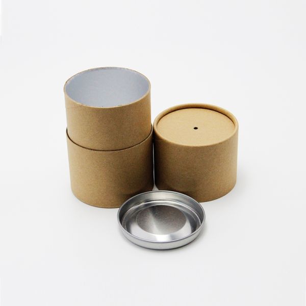 Protein Powder Paper Cylinder Container Food Paper Tubes CMYK Printing