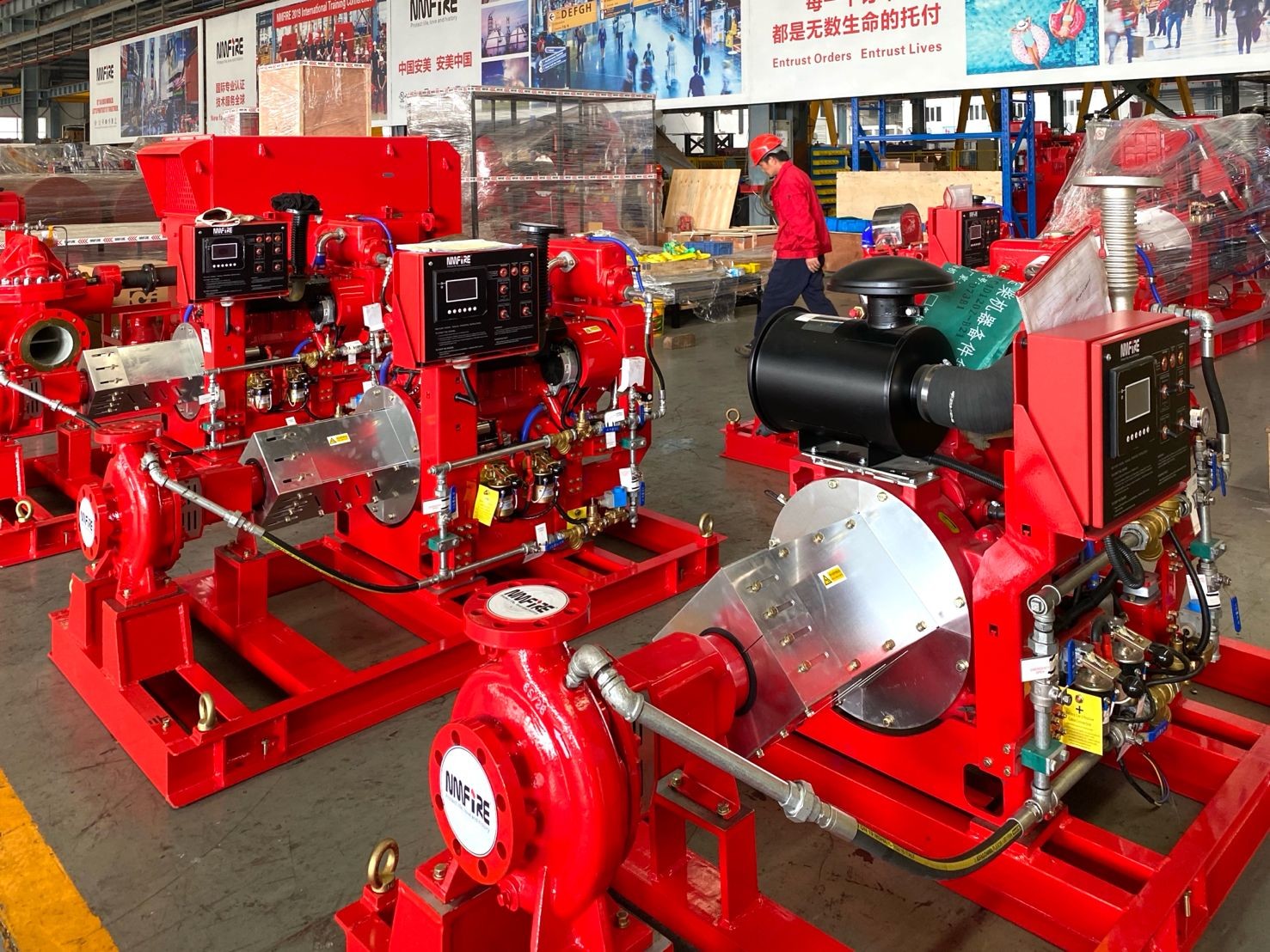 Пожарный насос двигателя дизеля 750GPM 116PSI с регулятором Tornatech