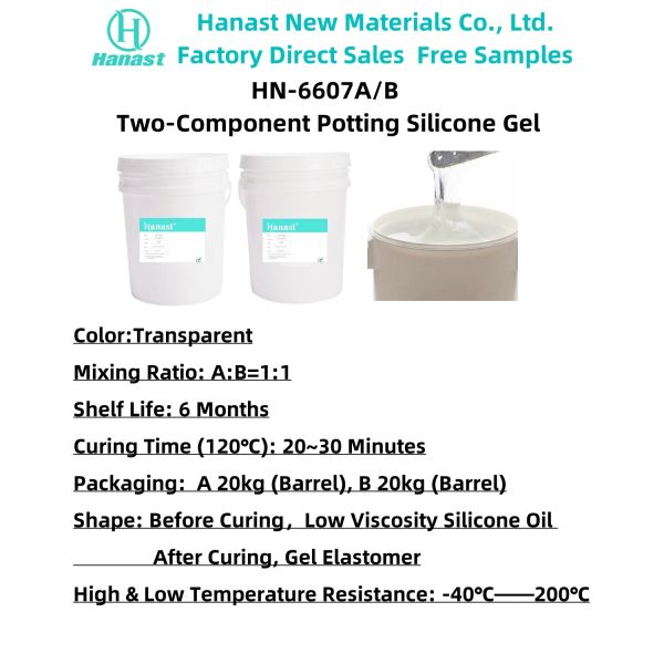 Waterproof RTV Silicone Gel Electronic Encapsulant for PCB Potting LED Gel Dielctrico for LED Lighting
