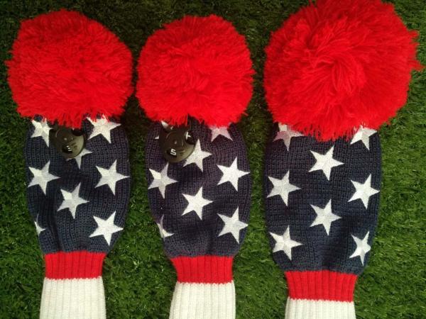 knitted head cover , golf knitted head cover , golf head cover  , head cover