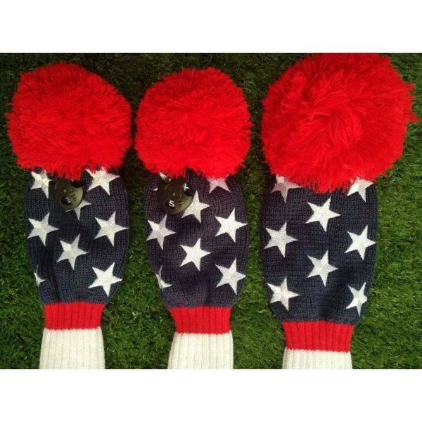 knitted head cover , golf knitted head cover , golf head cover  , head cover