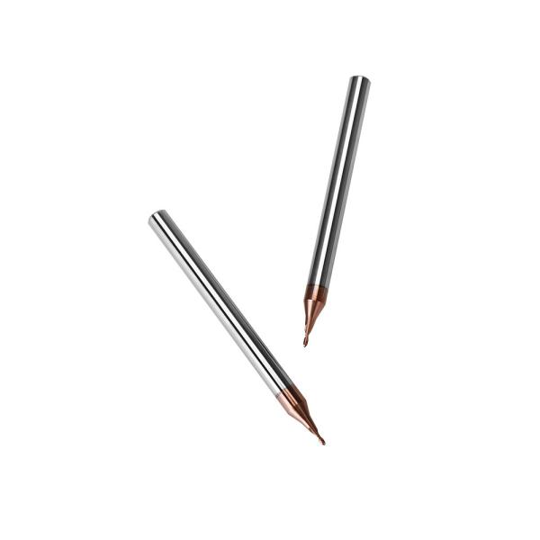 High Precision 35 Spiral Angle Carbide Micro End Mills for Micro-Machining
