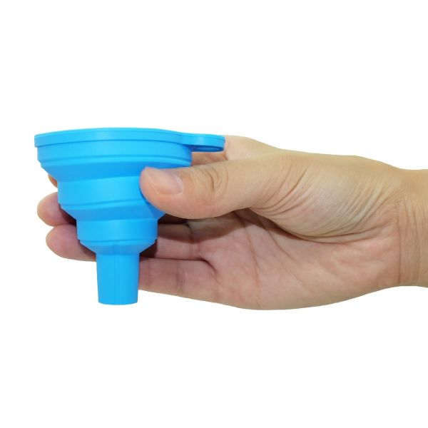 Фантели для наполнения бутылок Кухонные фантели для кухонного использования Пищевой класс Силиконовый складной фантель жидкий порошок